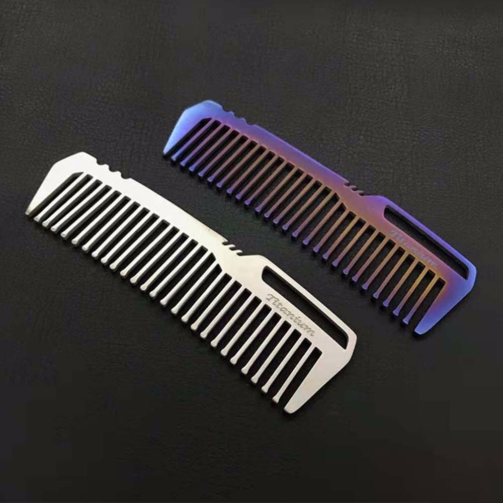 Comb Pocket Titanium - Super Light Portable EDC Outdoor Tools