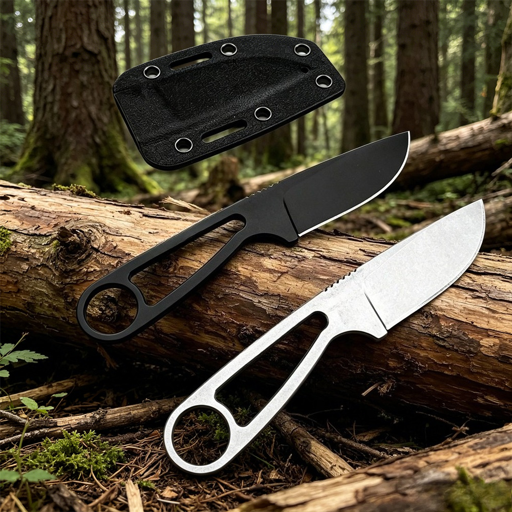 Portable Outdoor Fixed Blade E - مراجعة Edc Carry Fixed Blade Knife وسعره