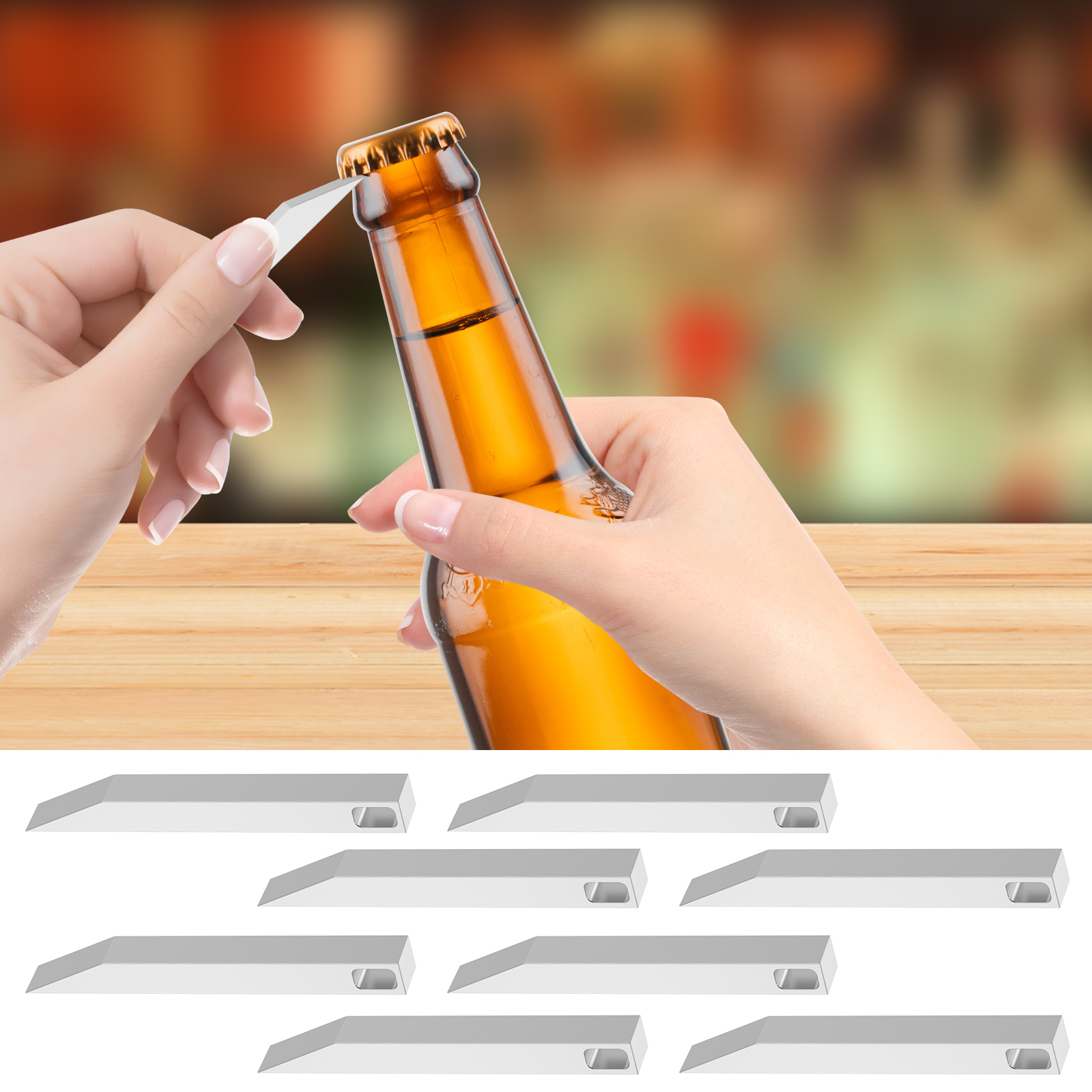 4/8Pcs Mini Keychain Prybar fo - مراجعة Edc (Every Day Carry وسعره