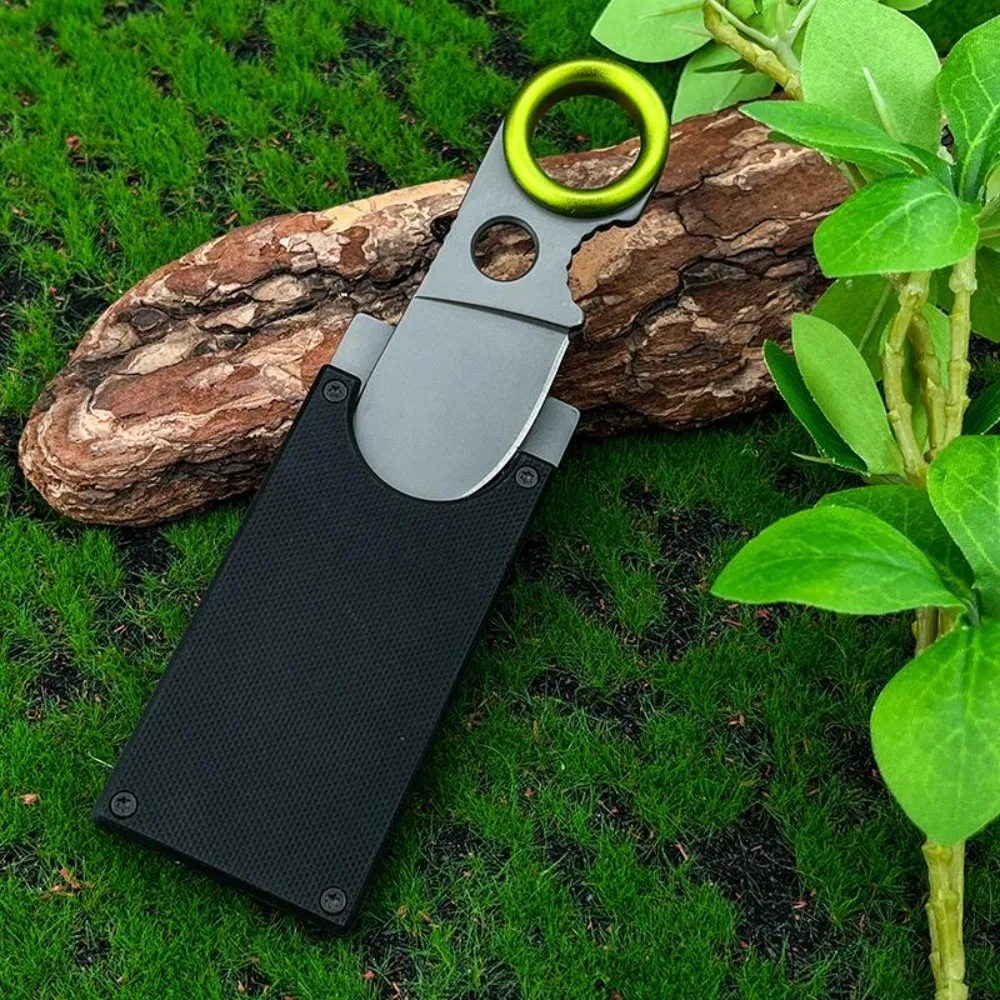 Mini Ring Fixed Blade Knife St - مراجعة Edc Carry Fixed Blade Knife وسعره