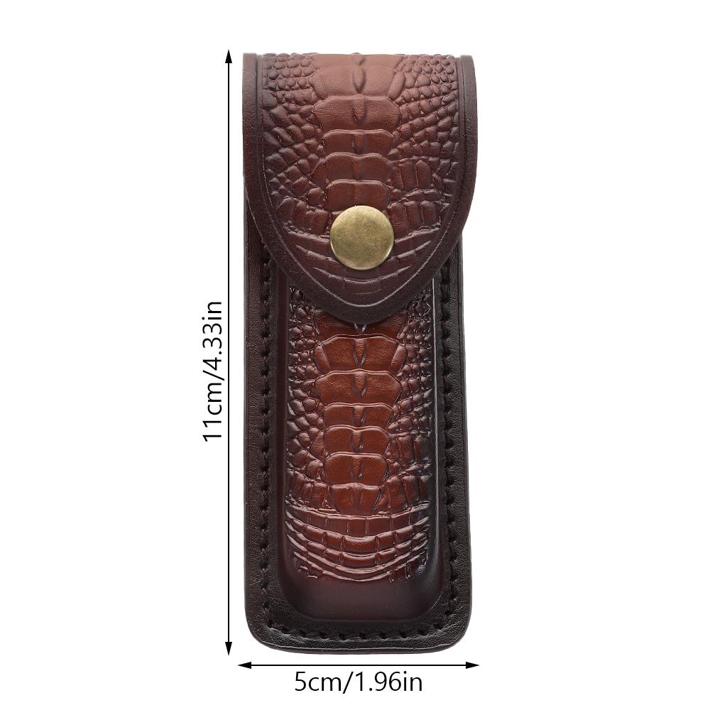 Cowhide Leather Sheath for Fol - مراجعة Edc Everyday Carry Knives وسعره