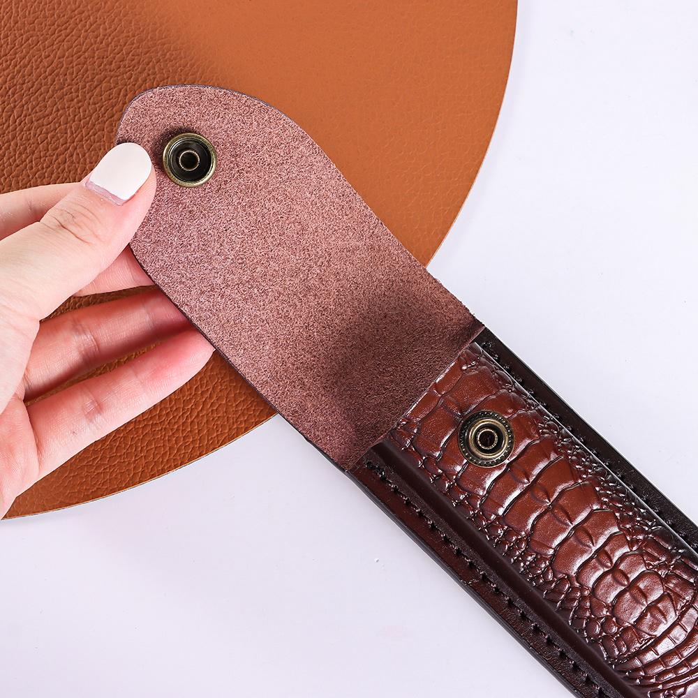 Cowhide Leather Sheath for Fol - مراجعة Edc Everyday Carry Knives وسعره
