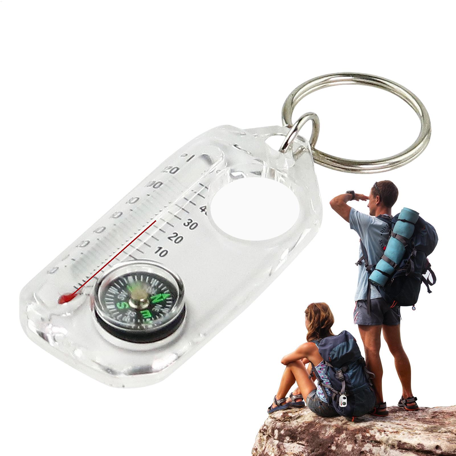 Multifunction Mini Keychain Ca - مراجعة Compass Keychain Mini وسعره