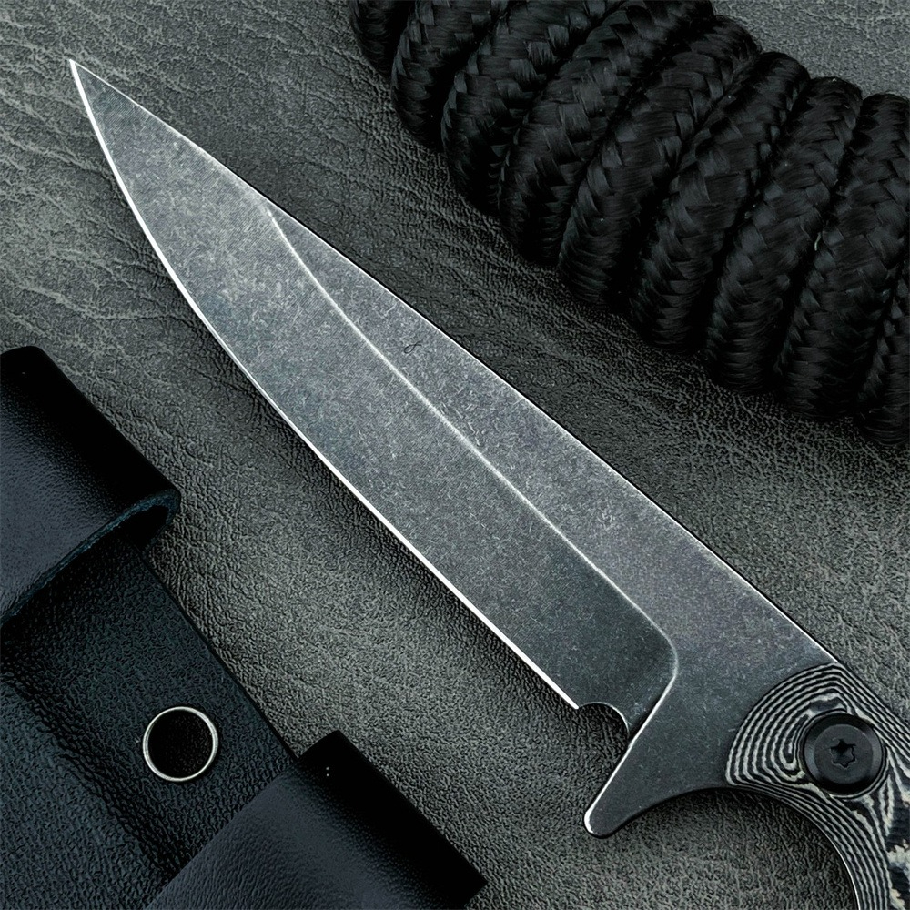 Full Tang Fixed Blade Knives 7 - مراجعة Edc Carry Fixed Blade Knife وسعره