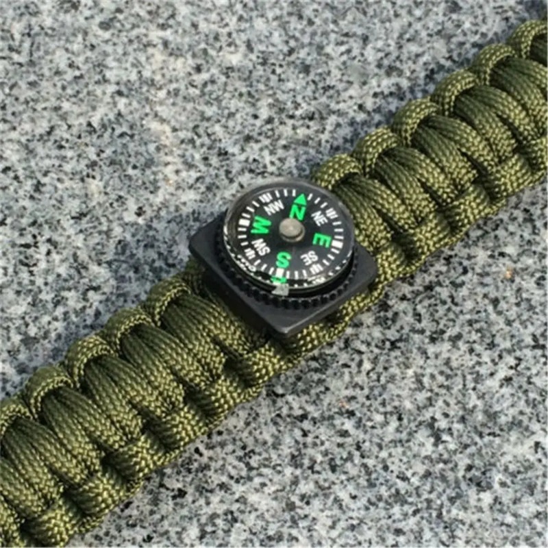 1/5pcs Mini Wristband Compass  - مراجعة Compass Keychain Mini وسعره