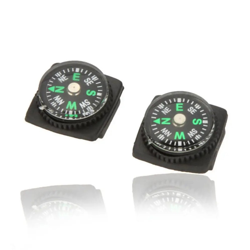 1/5pcs Mini Wristband Compass  - مراجعة Compass Keychain Mini وسعره