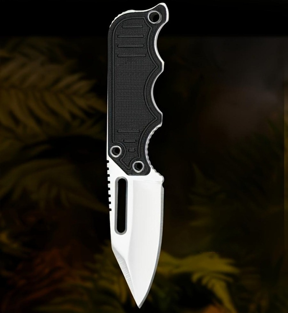 Portable Neck Knife with Kydex - مراجعة Edc Carry Fixed Blade Knife وسعره