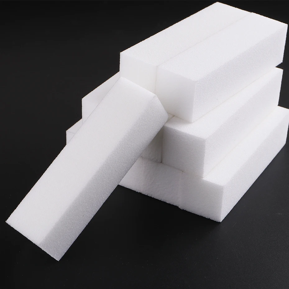YIKOOLIN 1/20Pcs Sponge Nail B - مراجعة Nail File Titanium وسعره
