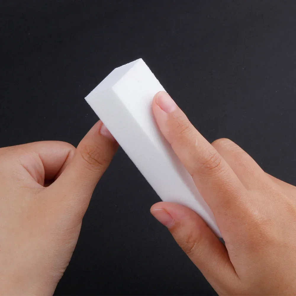 YIKOOLIN 1/20Pcs Sponge Nail B - مراجعة Nail File Titanium وسعره