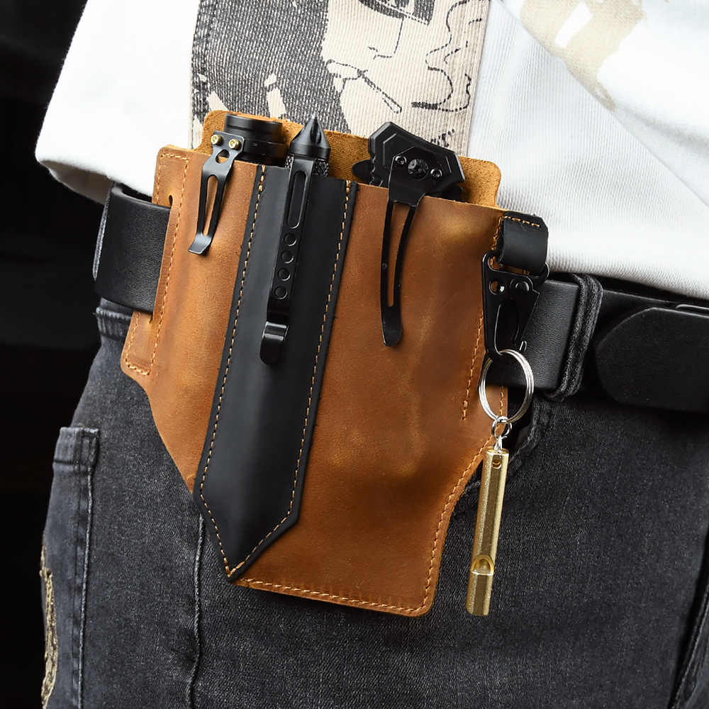 Men Travel Tactical Waist Bag  - مراجعة Edc Carry Pocket Pouch وسعره