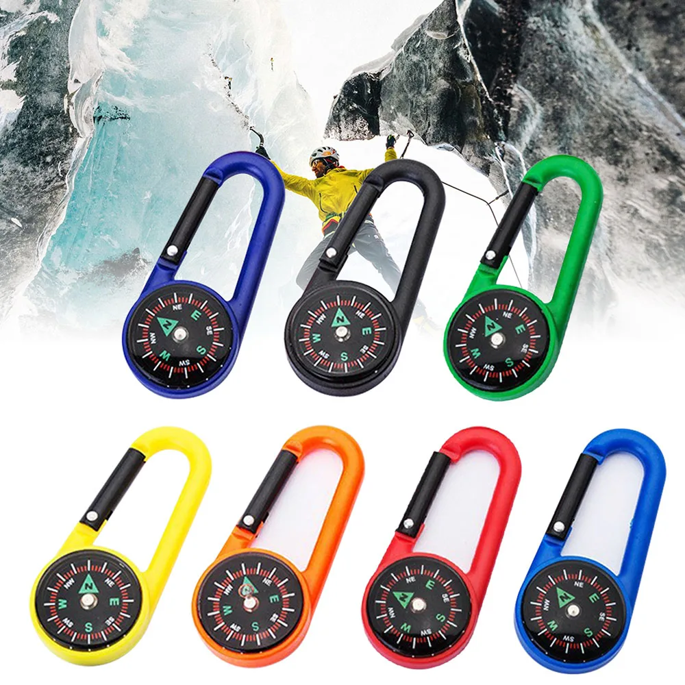 Outdoor Compass Carabiner Mini - مراجعة Compass Keychain Mini وسعره