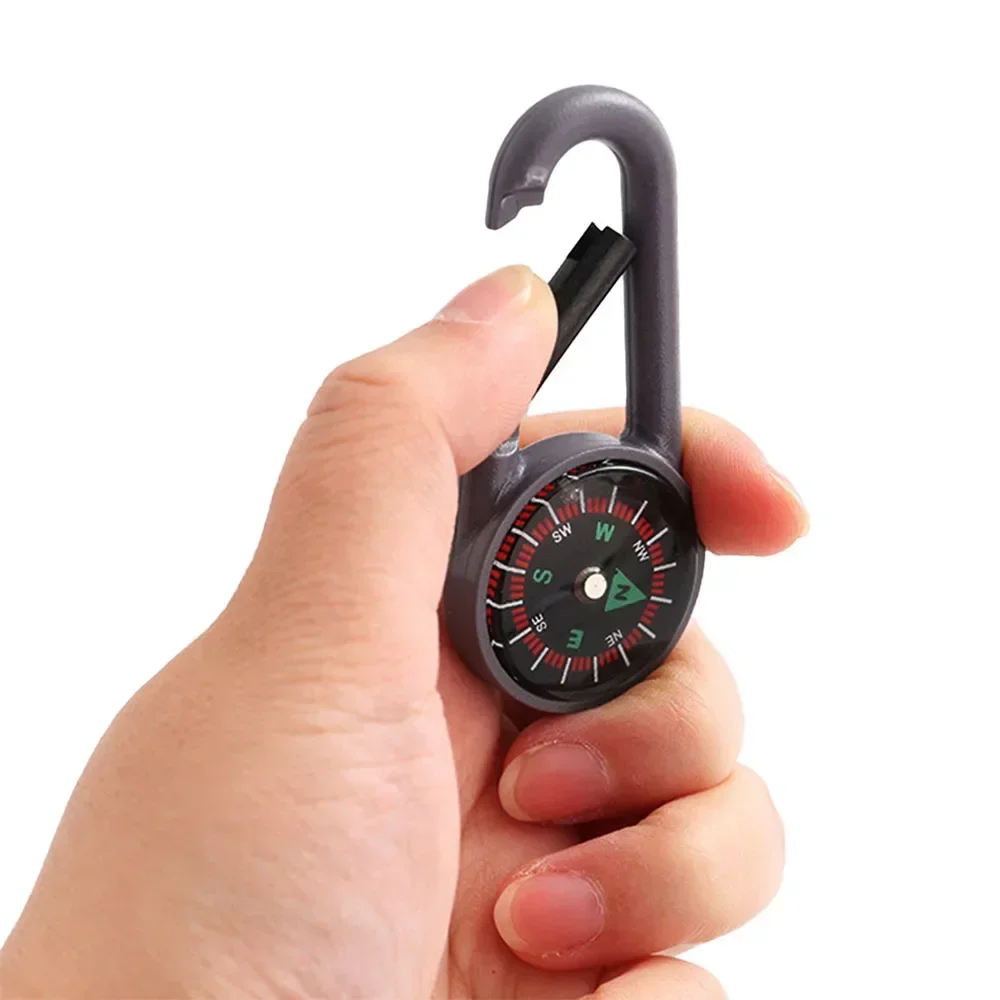 Outdoor Compass Carabiner Mini - مراجعة Compass Keychain Mini وسعره