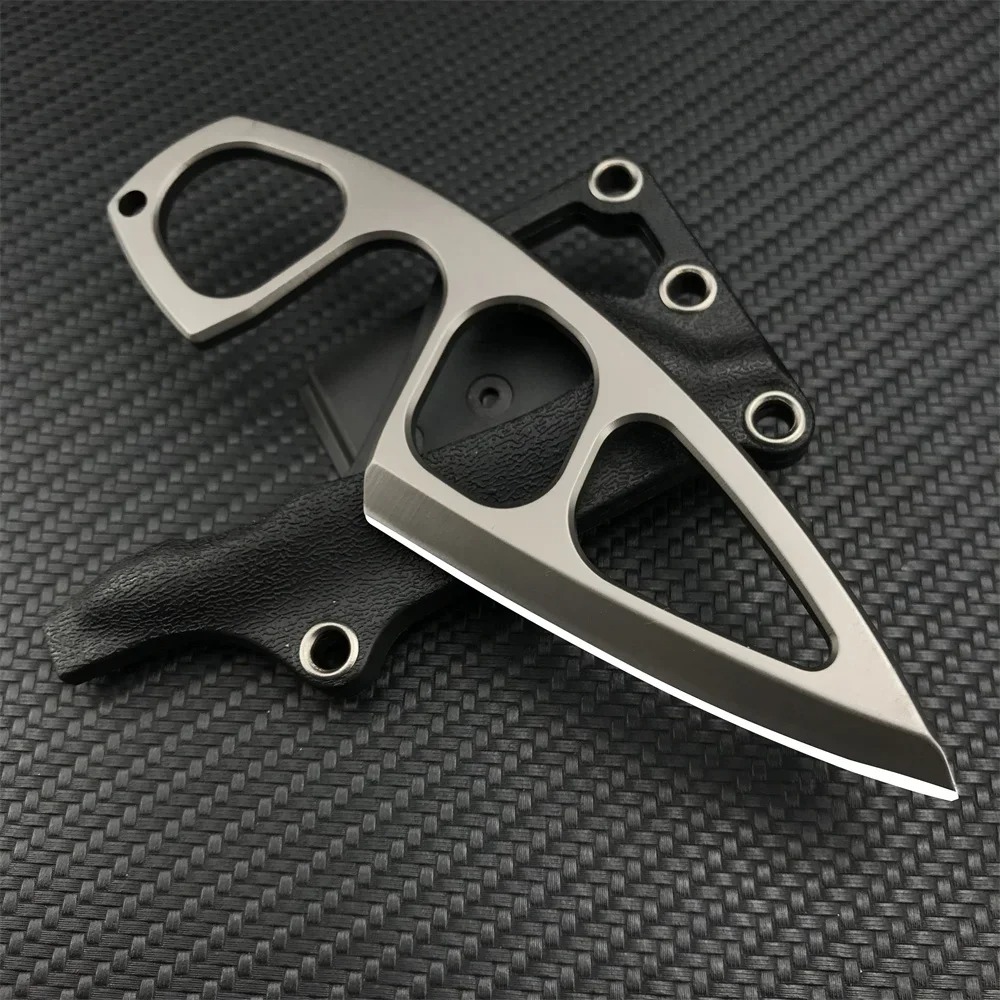 High Hardness Neck Knife 440C  - مراجعة Edc Carry Fixed Blade Knife وسعره