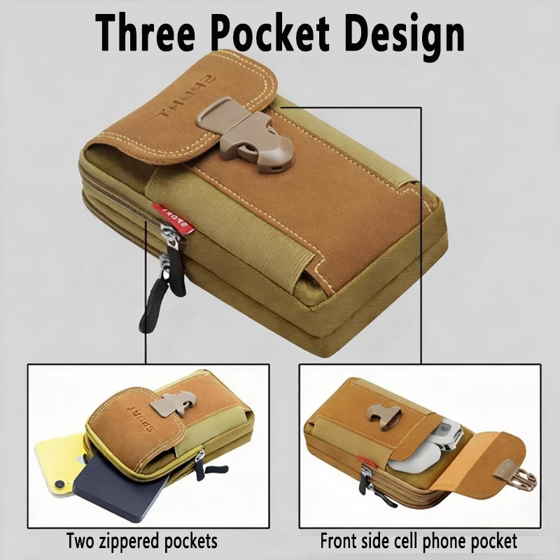 TRALOW Multi Pocket EDC Waist  - مراجعة Edc Carry Pocket Pouch وسعره