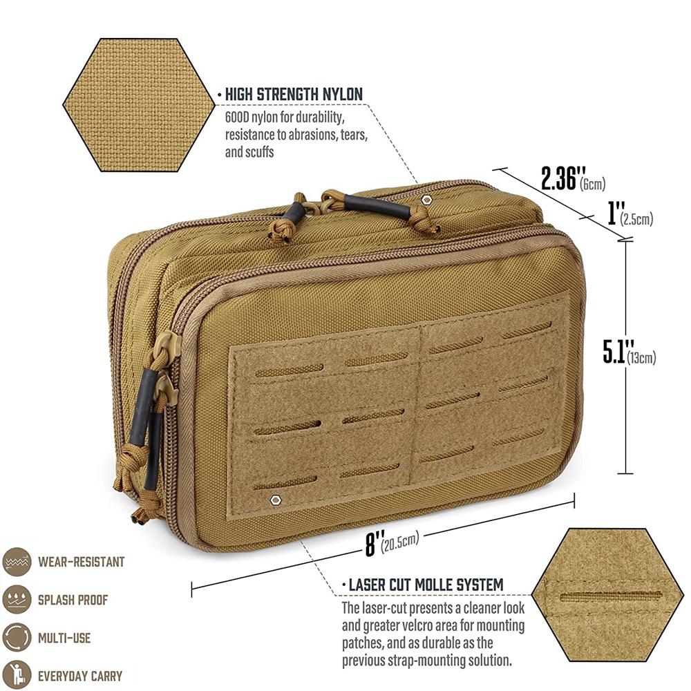 Molle Pouches,Hunting shooting - مراجعة Edc Carry Belt Pouch وسعره