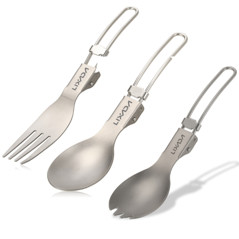 Lixada Titanium Folding Fork U - مراجعة Edc Everyday Carry Knives وسعره