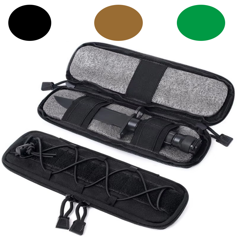 Tactical Belt Bag Knife Flashl - مراجعة Edc Everyday Carry Knives وسعره