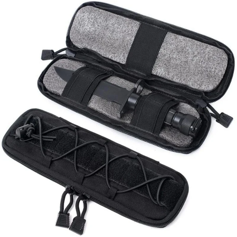 Tactical Belt Bag Knife Flashl - مراجعة Edc Everyday Carry Knives وسعره
