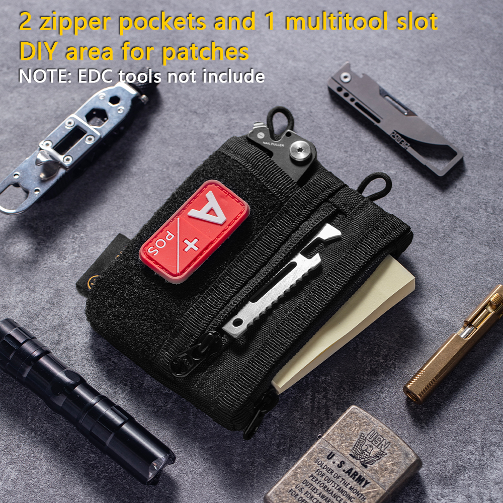 EDC Organizer Pouch with DIY P - مراجعة Edc Carry Pocket Pouch وسعره