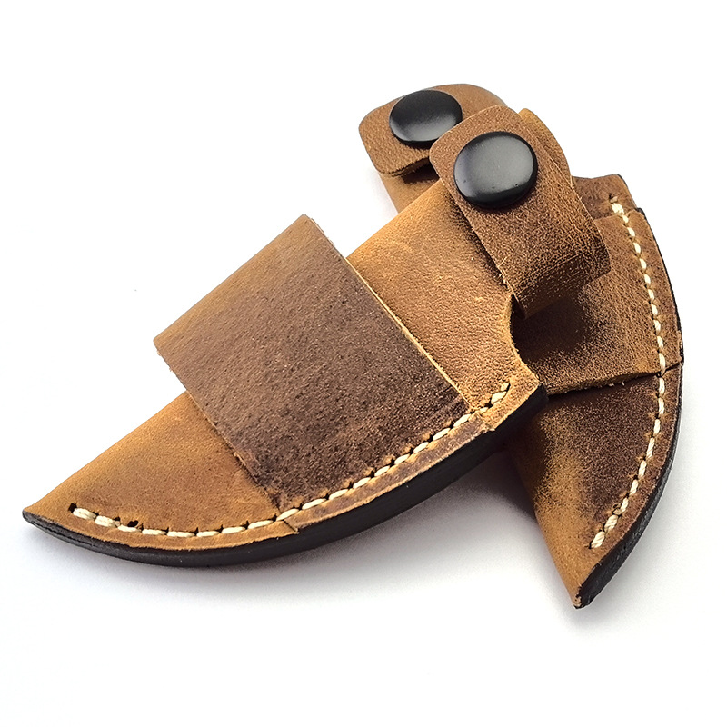 Durable Leather Knife Sheath w - مراجعة Edc Carry Essentials وسعره