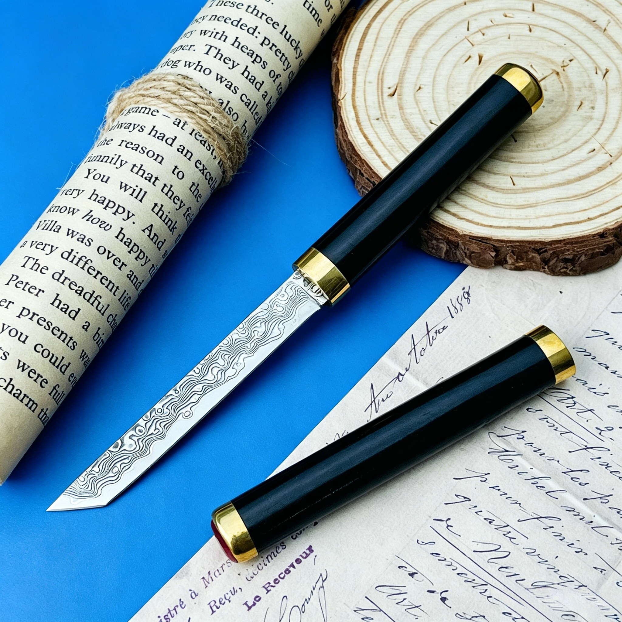 EDC Fixed-Blade Penknife – Dam - مراجعة Edc Carry Fixed Blade Knife وسعره