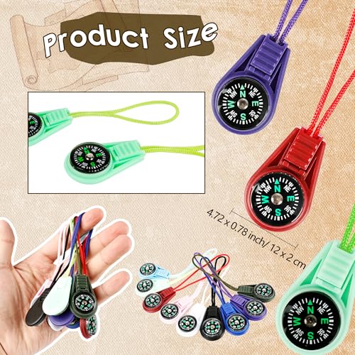 54pcs Mini Pocket Compass Keyc - مراجعة Compass Keychain Mini وسعره