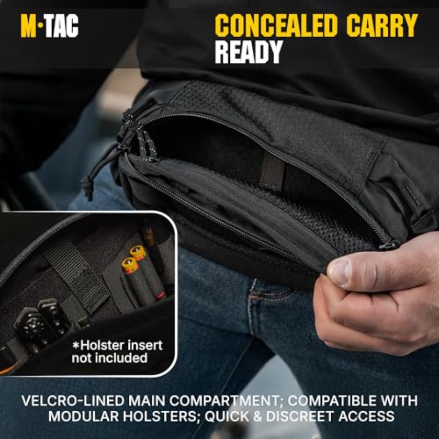 Military Tactical Mens Fanny P - مراجعة Edc Concealed Carry Fanny Pack وسعره