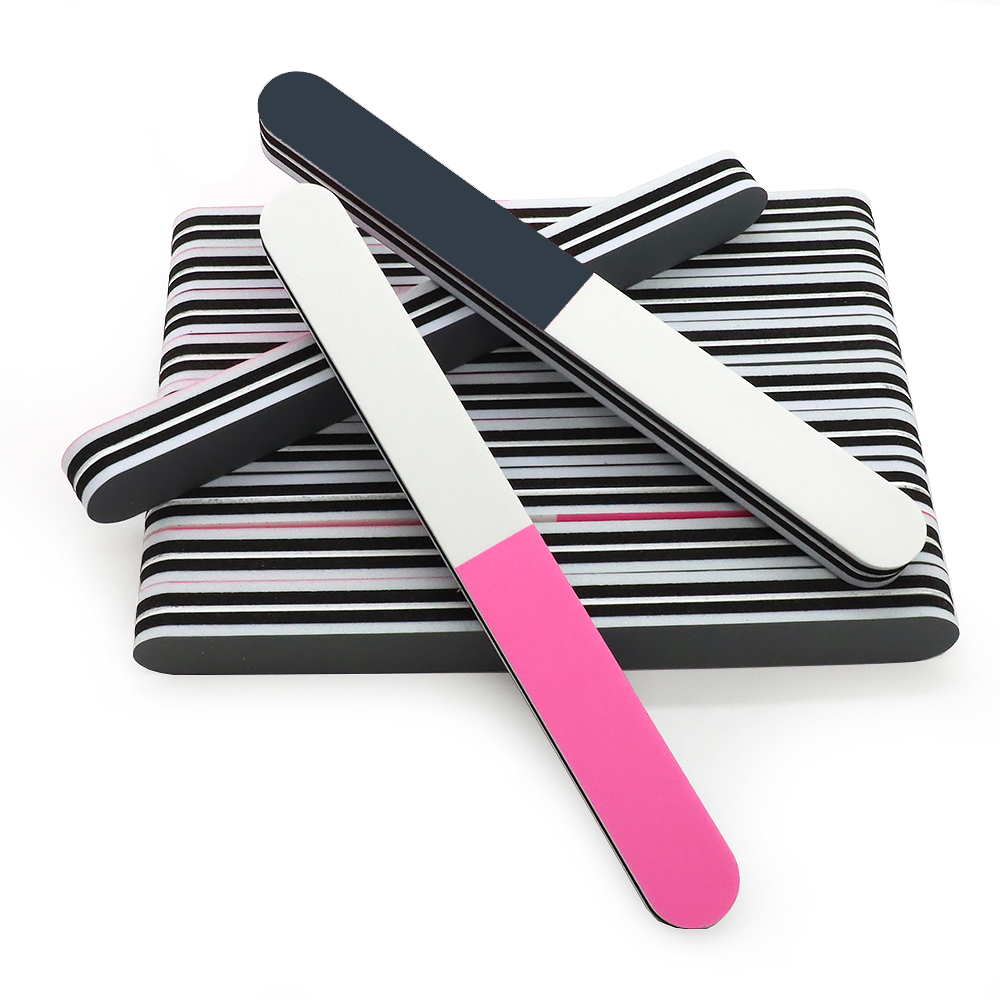 10pcs/lot Thickened Nail Polis - مراجعة Nail File Titanium وسعره