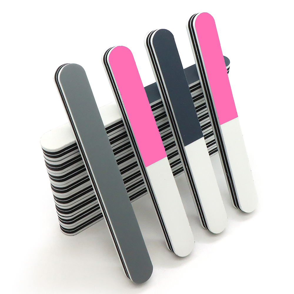10pcs/lot Thickened Nail Polis - مراجعة Nail File Titanium وسعره
