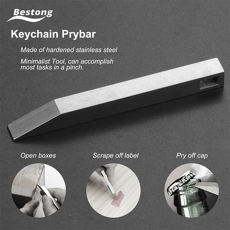 EDC Pry Bar, Heavy Duty Keycha - مراجعة Edc (Every Day Carry وسعره
