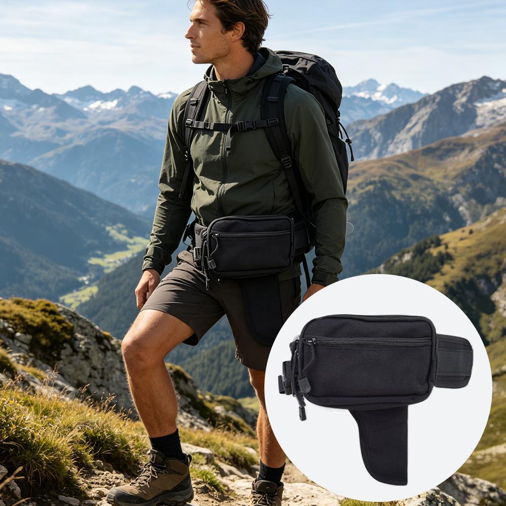 Tactical Waist Pack with Conce - مراجعة Edc Concealed Carry Fanny Pack وسعره