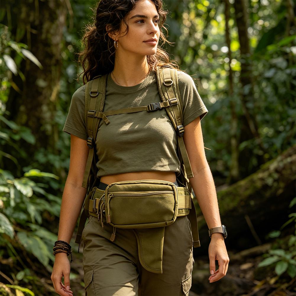 Tactical Waist Pack with Conce - مراجعة Edc Concealed Carry Fanny Pack وسعره