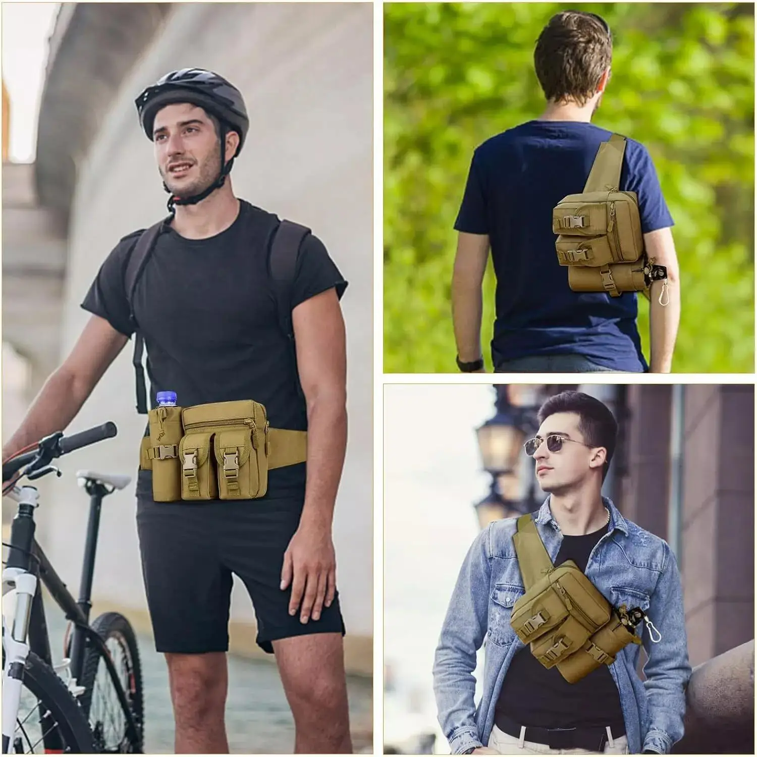 Tactical Fanny Pack for Men Co - مراجعة Edc Concealed Carry Fanny Pack وسعره
