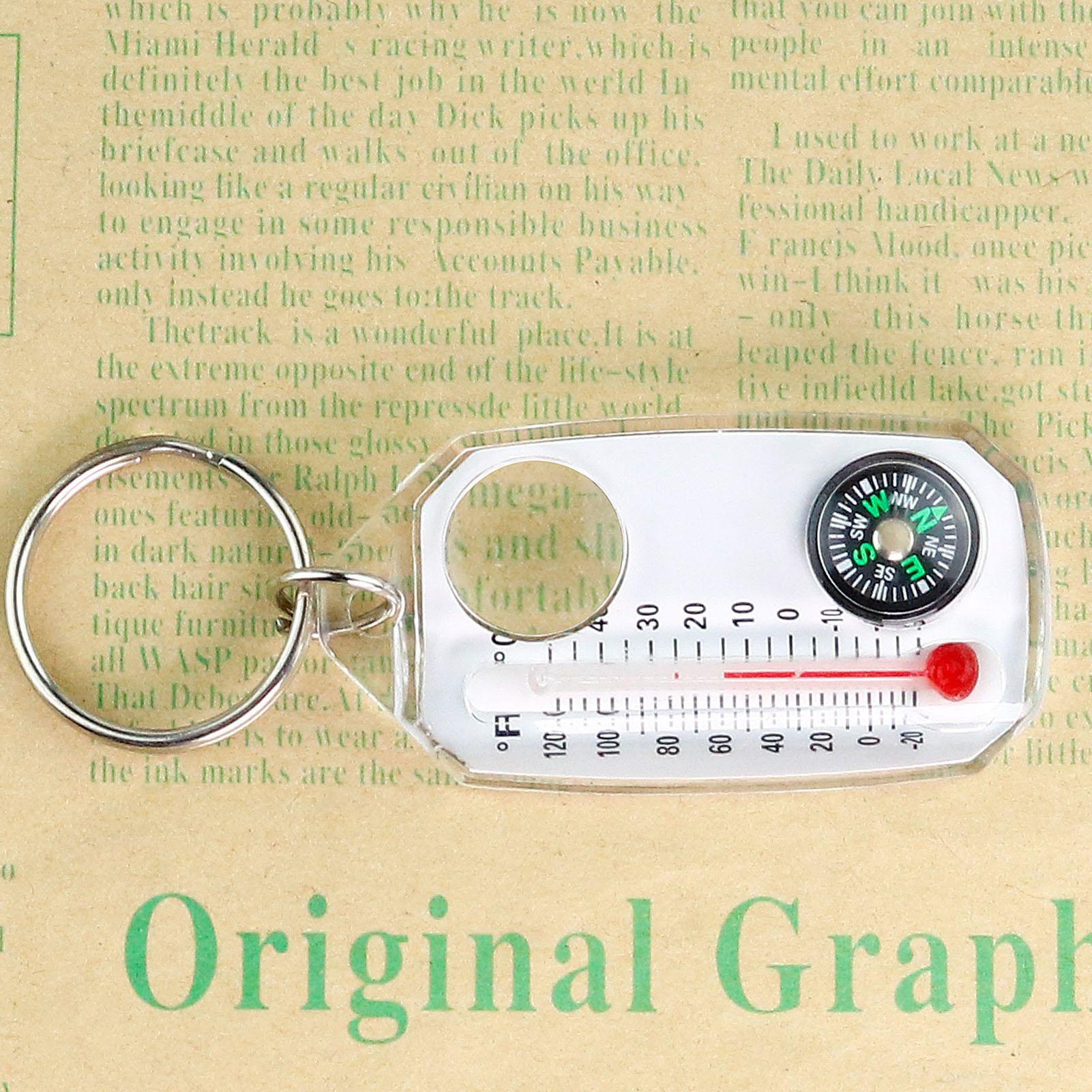 Multifunction Mini Keychain Ca - مراجعة Compass Keychain Mini وسعره