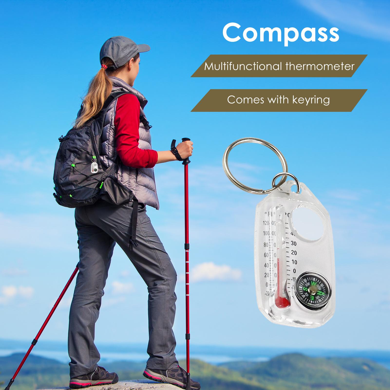 Multifunction Mini Keychain Ca - مراجعة Compass Keychain Mini وسعره