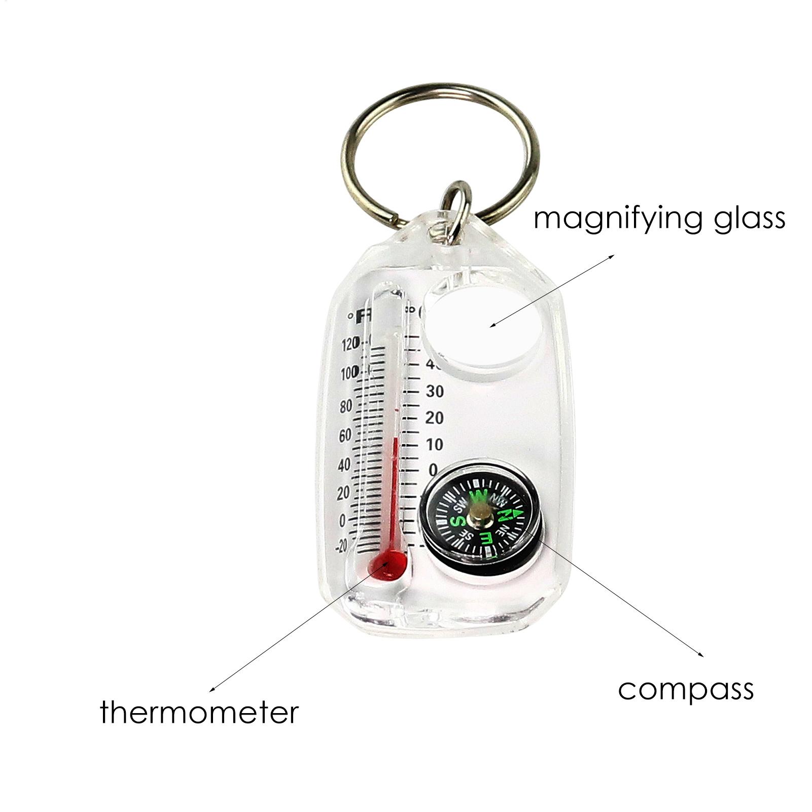 Multifunction Mini Keychain Ca - مراجعة Compass Keychain Mini وسعره