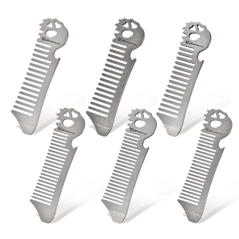 FEGVE Titanium alloy comb with - مراجعة Comb Pocket Titanium وسعره