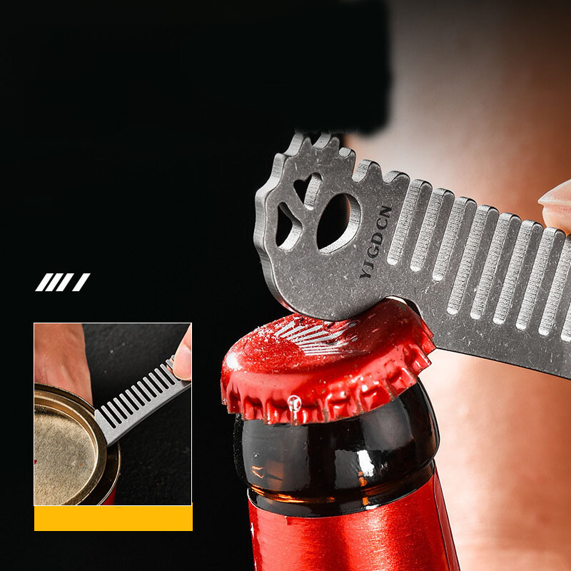 FEGVE Titanium alloy comb with - مراجعة Comb Pocket Titanium وسعره