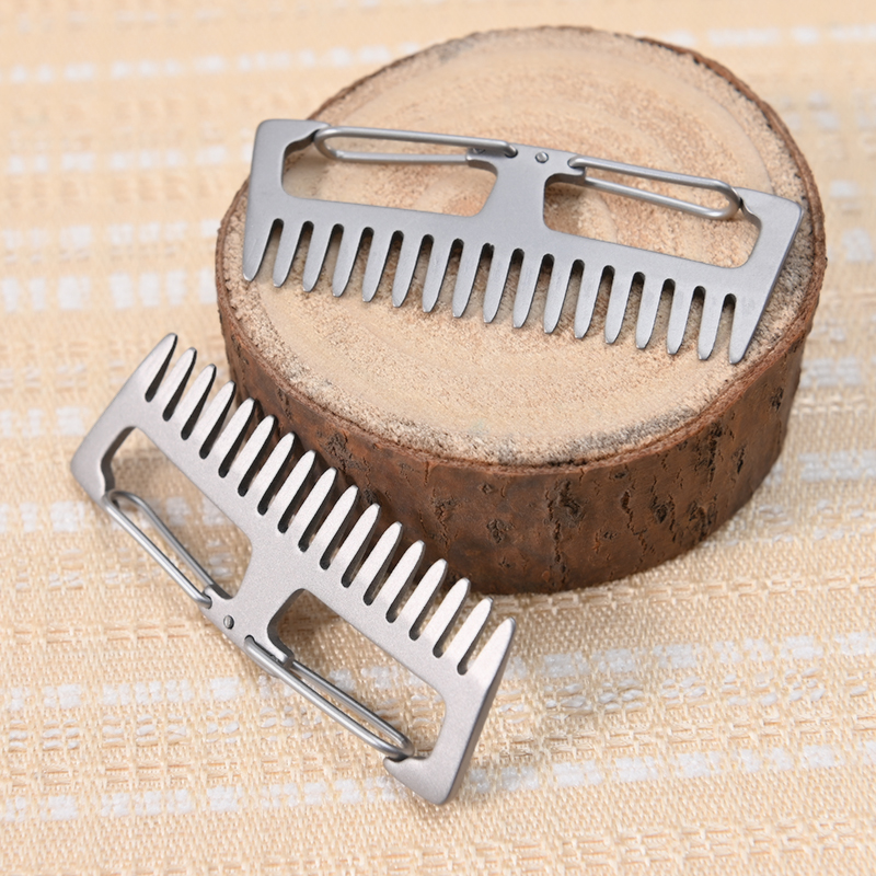 Titanium Alloy Comb EDC Multi- - مراجعة Comb Pocket Titanium وسعره