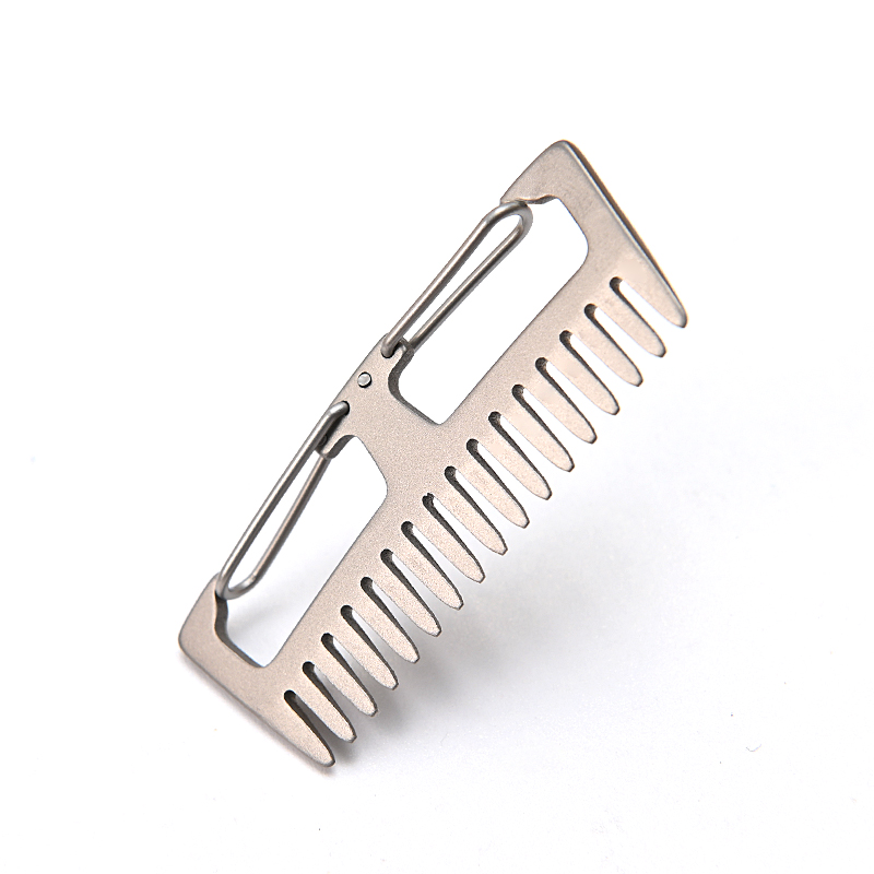 Titanium Alloy Comb EDC Multi- - مراجعة Comb Pocket Titanium وسعره