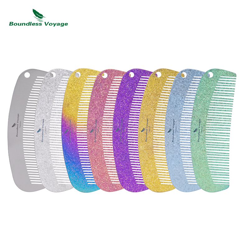 Boundless Voyage Titanium Comb - مراجعة Comb Pocket Titanium وسعره