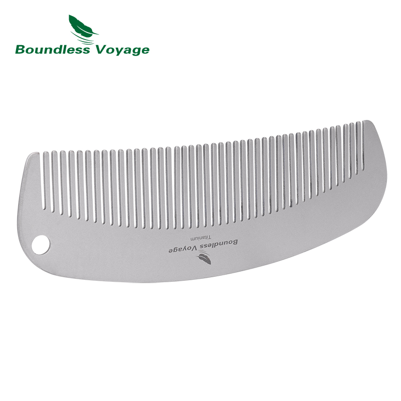 Boundless Voyage Titanium Comb - مراجعة Comb Pocket Titanium وسعره