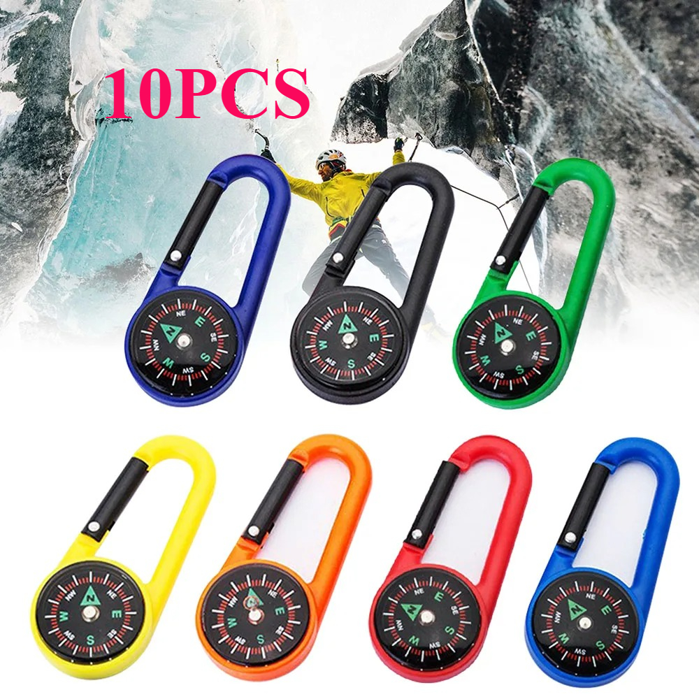 Outdoor Compass Carabiner Mini - مراجعة Compass Keychain Mini وسعره