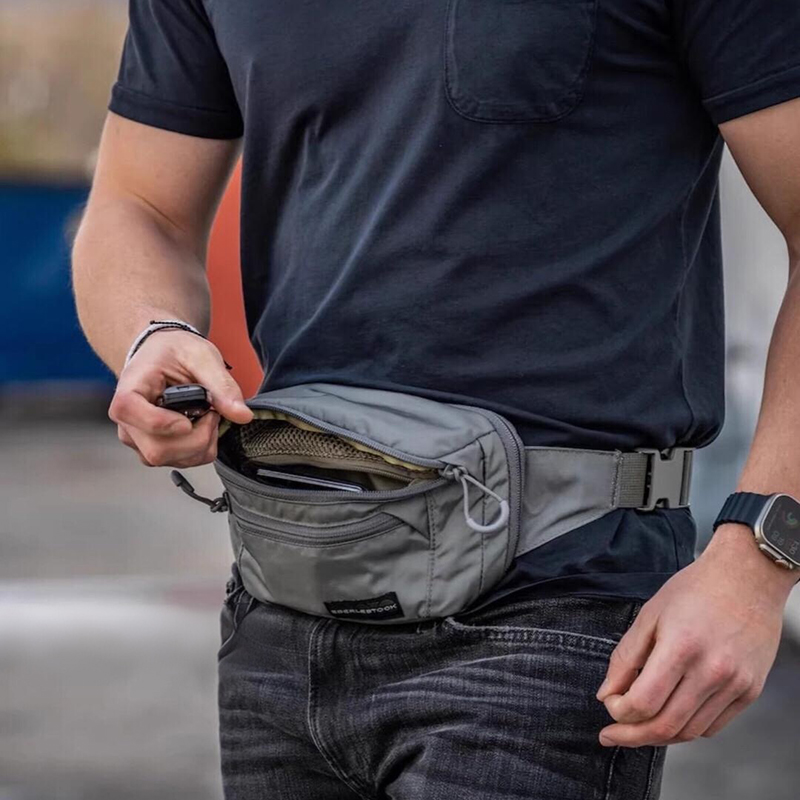 Mens Belt Bag with Adjustable  - مراجعة Edc Concealed Carry Fanny Pack وسعره