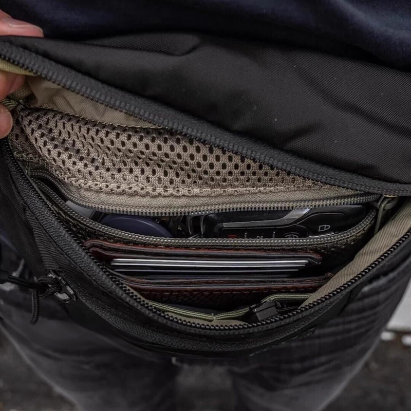 Mens Belt Bag with Adjustable  - مراجعة Edc Concealed Carry Fanny Pack وسعره