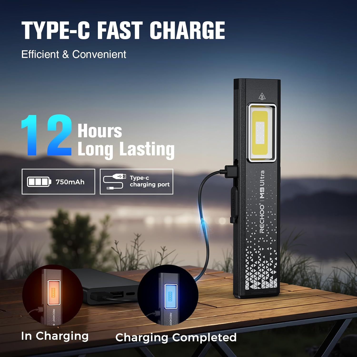 Flat EDC Flashlight Rechargeab - مراجعة Edc Car Carry وسعره