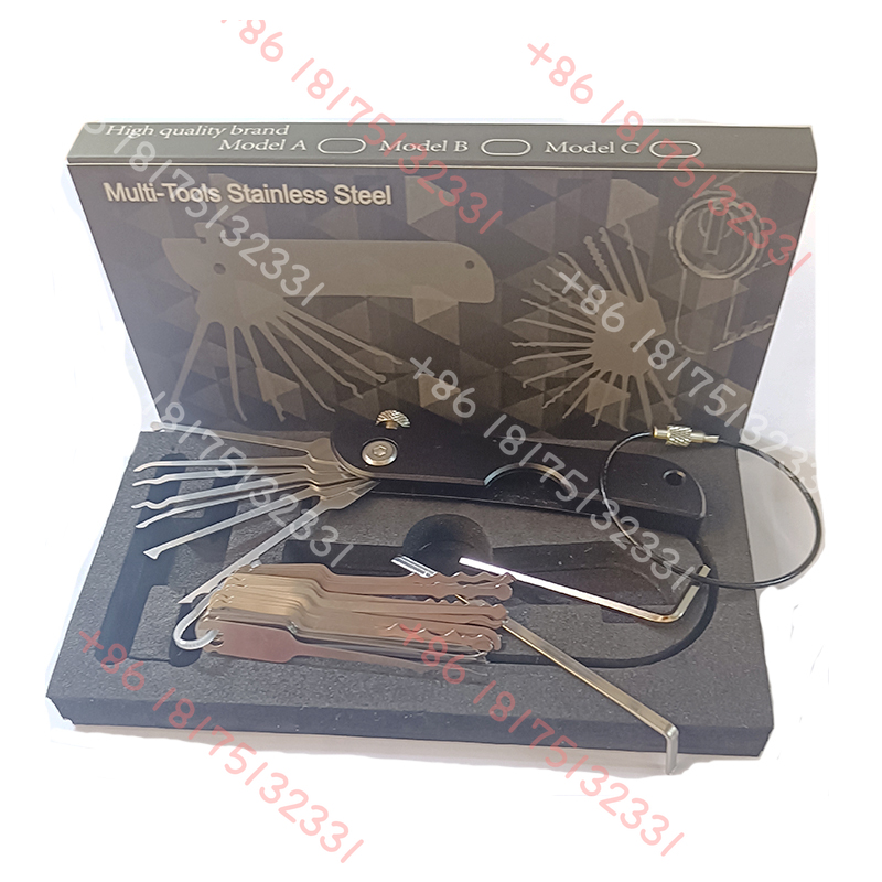 Head Exchangeable 24PCS Stainl - مراجعة Edc Carry Pocket Knife وسعره