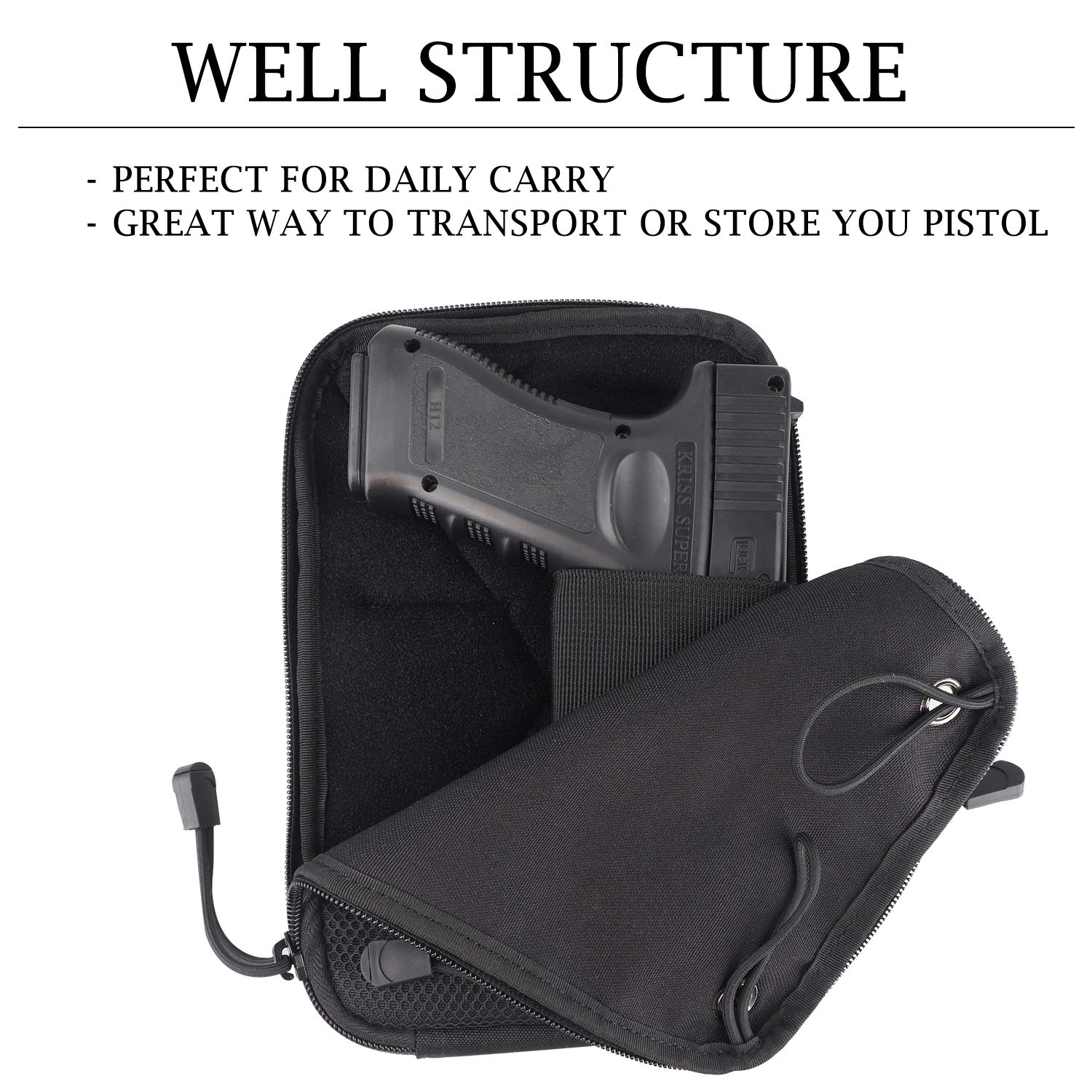 Molle Tactical Concealed Gun H - مراجعة Edc Concealed Carry Fanny Pack وسعره