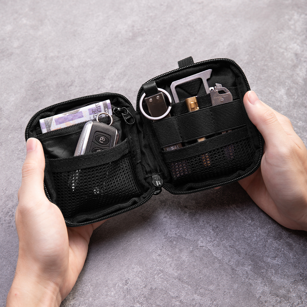 Mini EDC Multitools Pocket Org - مراجعة Edc Carry Pocket Pouch وسعره