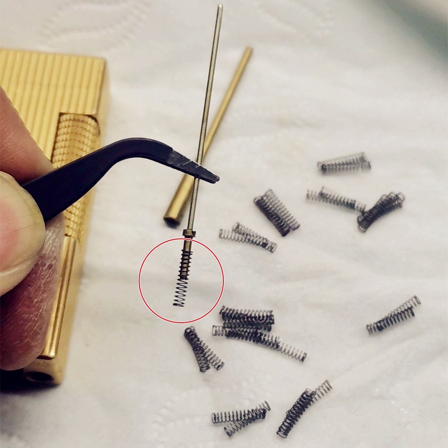 Metal Gas Nozzle Needle Spring - مراجعة Lighter Insert Zippo وسعره